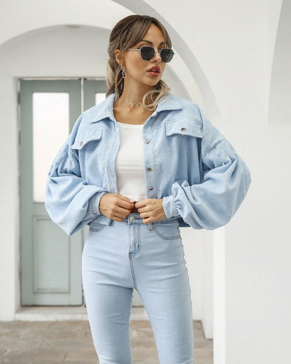 Damen Jacke Modern Komfortabel