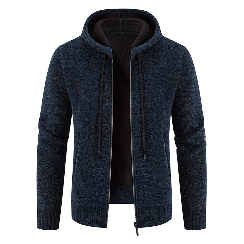 Henry - Warme Herren Kapuzenjacke Fleece