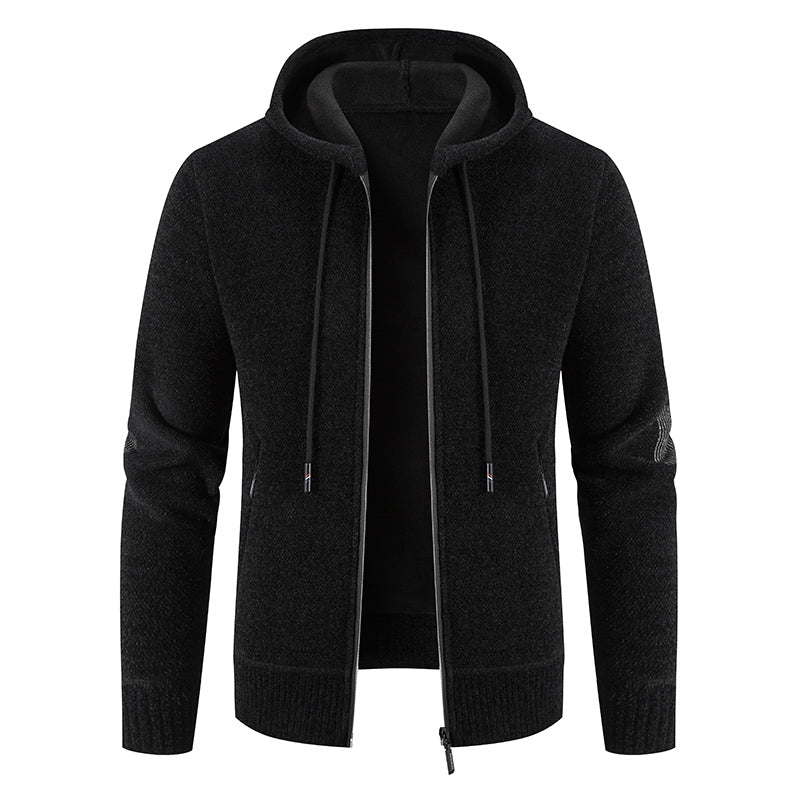 Henry - Warme Herren Kapuzenjacke Fleece