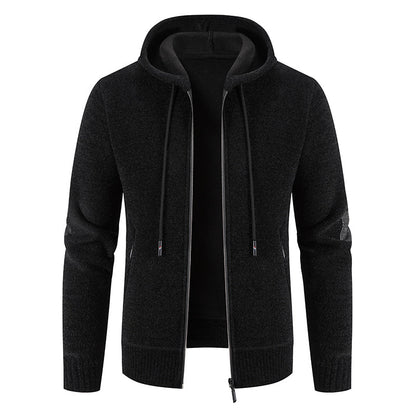 Henry - Warme Herren Kapuzenjacke Fleece
