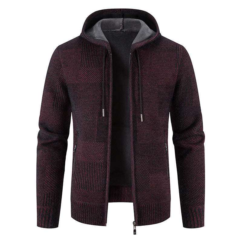 Henry - Warme Herren Kapuzenjacke Fleece