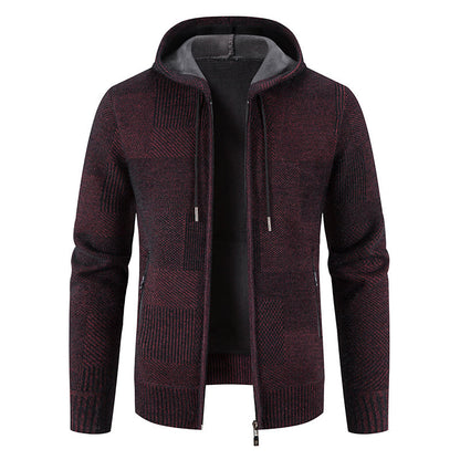 Henry - Warme Herren Kapuzenjacke Fleece