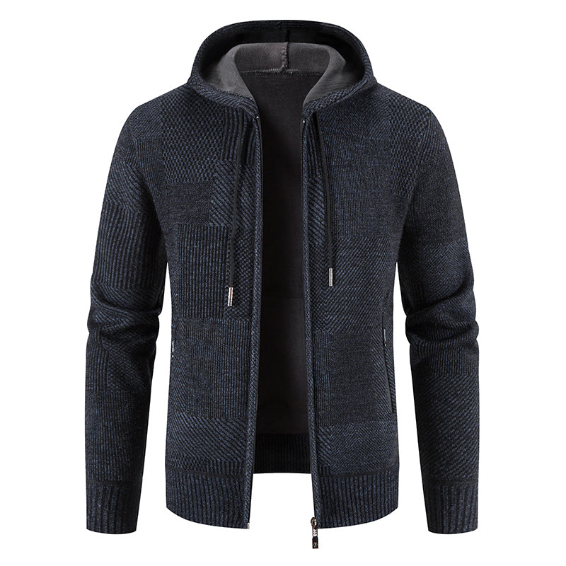 Henry - Warme Herren Kapuzenjacke Fleece