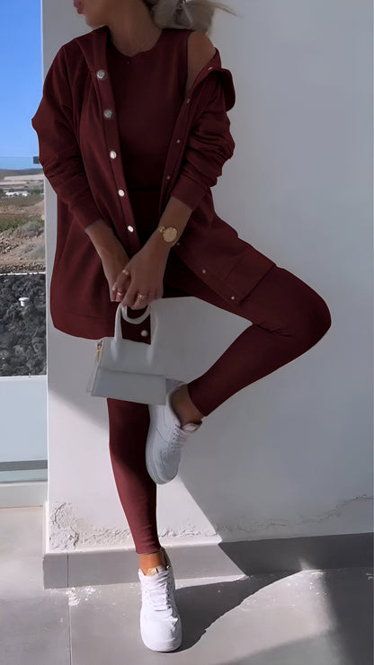 Kapuzenpullover Strickjacke Gemütlich