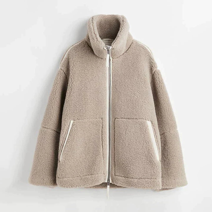Herbstjacke Damen Lambswool Warm