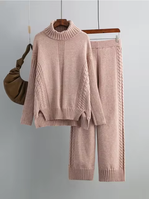 Stilvolles Frauenkleid Set Modern