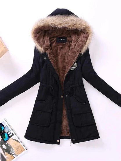 Weiche Fleecejacke Damen Warm Kuschelig