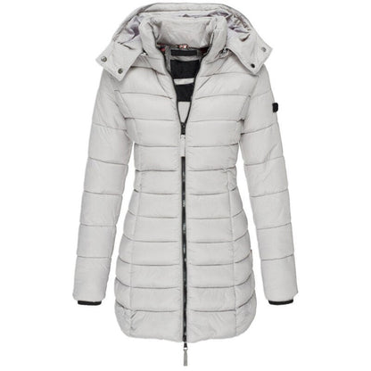 Winterjacke Damen Daunenfeder Füllung
