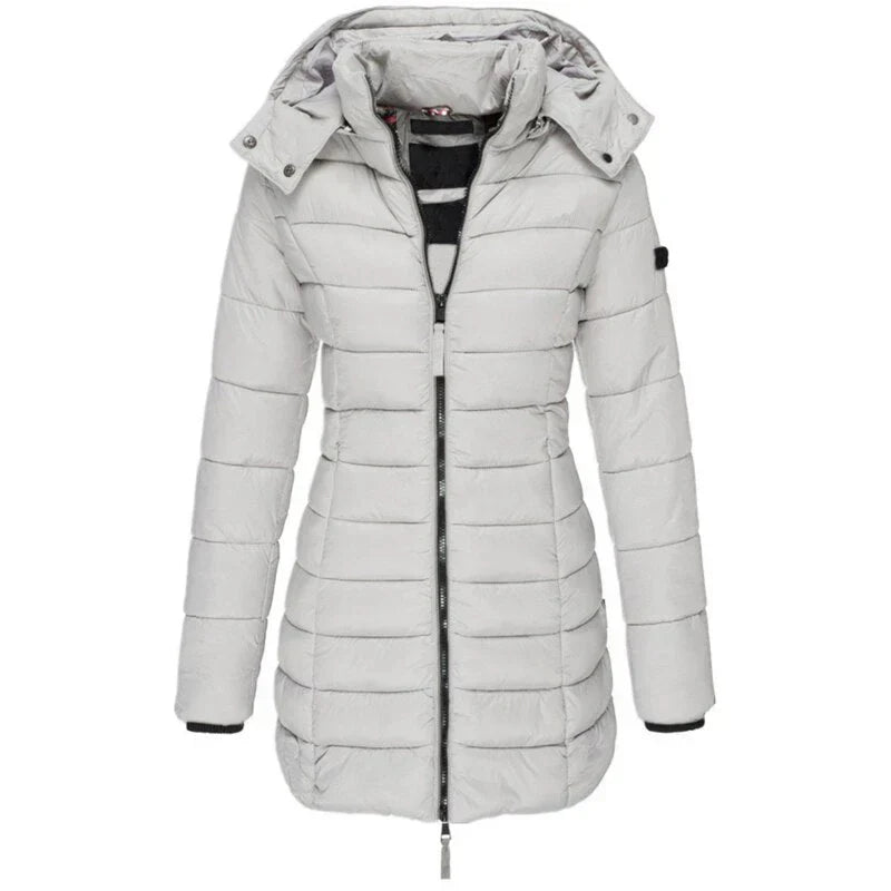 Leichte Winterjacke Gepolstert Warm