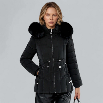 Frauen Parka Mantel Warm Isoliert Kapuze