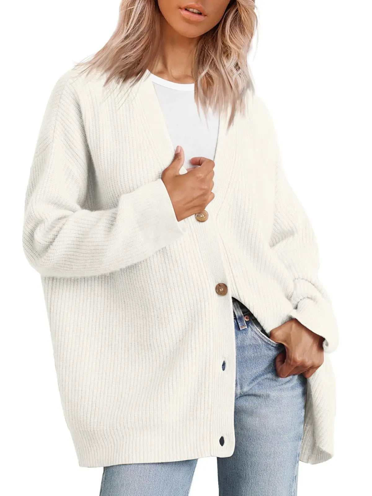 Kaschmir Weste Damen V-Ausschnitt Elegant