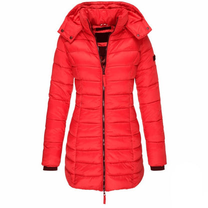 Winterjacke Damen Daunenfeder Füllung