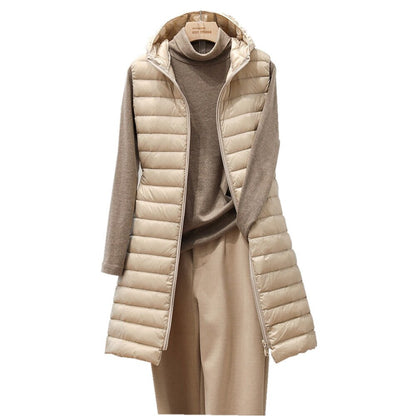 Kuschelige Winterjacke Modern Mit Kapuze - IdealeKleiden