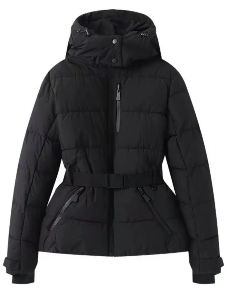 Wasserdichte Skijacke Warm Pufferjacke Damen