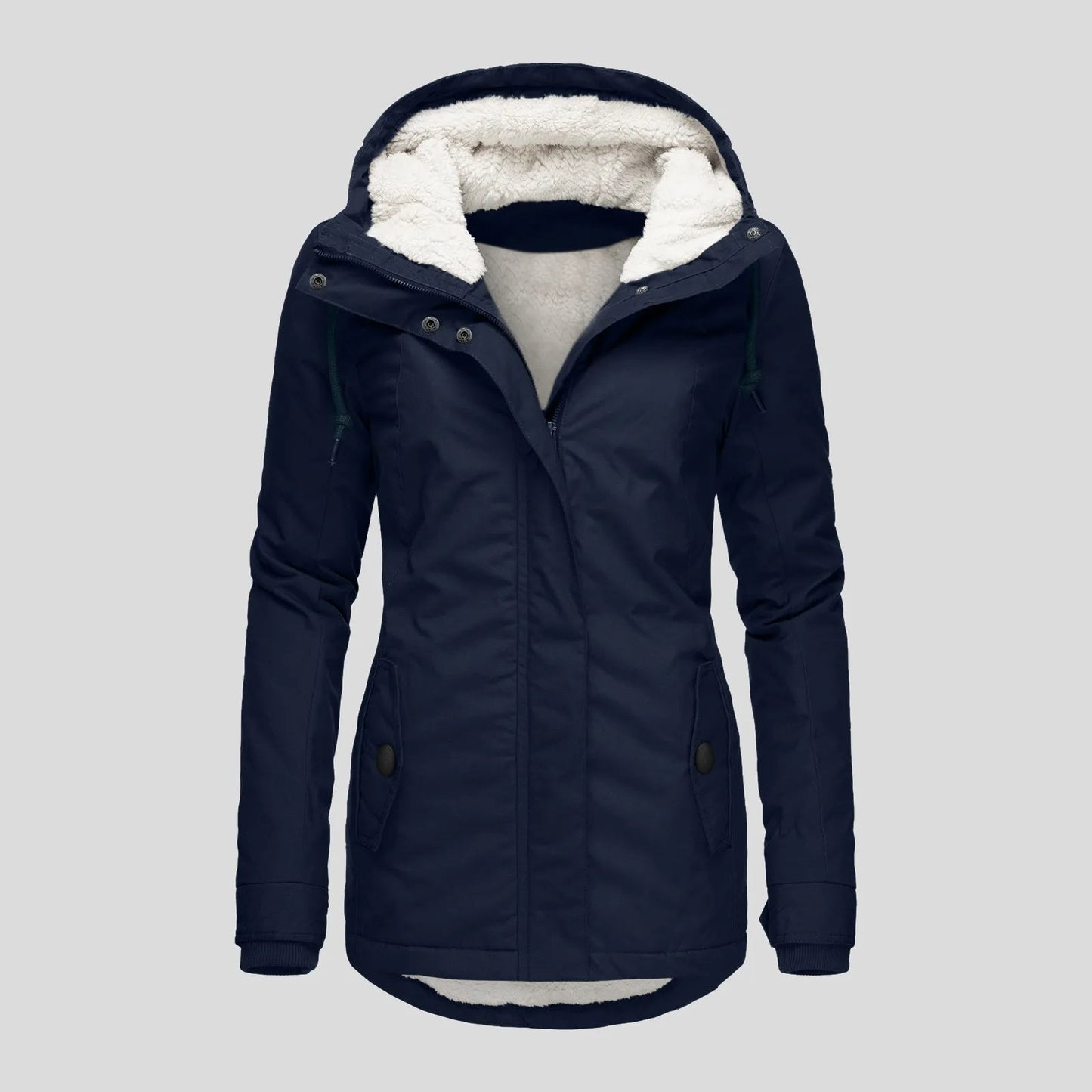 Warme Winterjacke Damen Gefüttert