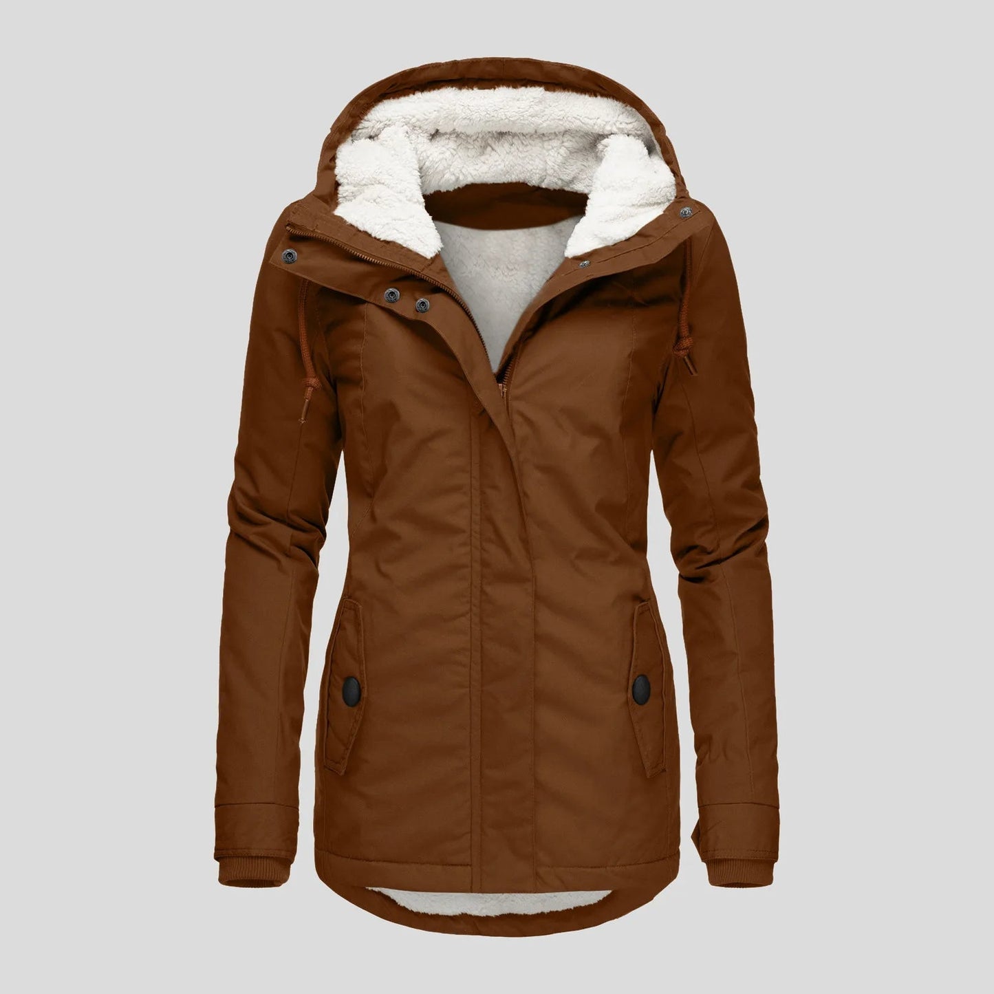 Warme Winterjacke Damen Gefüttert