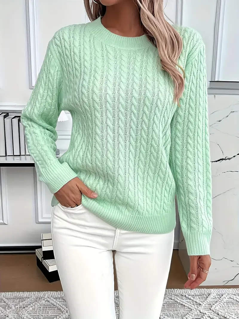 Weiches Sweatshirt Wolllook