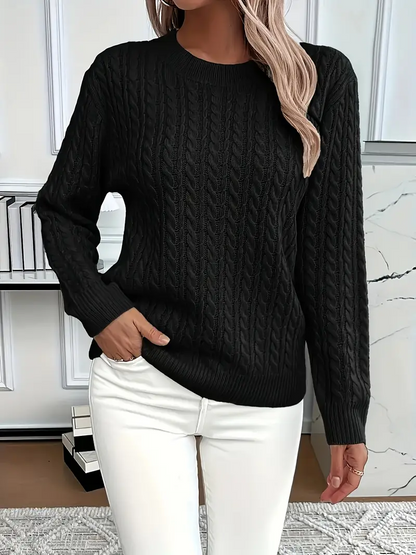 Weiches Sweatshirt Wolllook