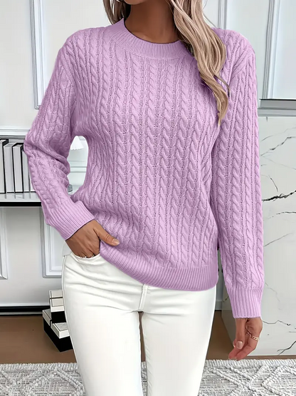 Weiches Sweatshirt Wolllook