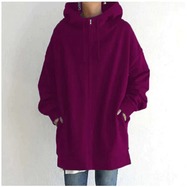 Damen Kapuzenpullover Warm Fleece Herbst Winter