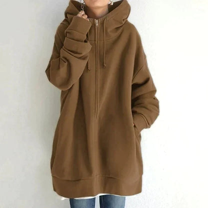 Damen Kapuzenpullover Warm Fleece Herbst Winter