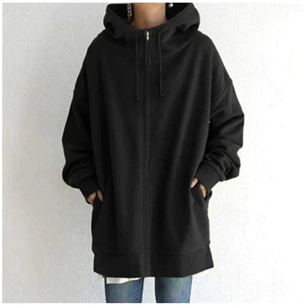 Damen Kapuzenpullover Warm Fleece Herbst Winter