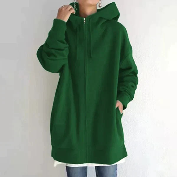 Damen Kapuzenpullover Warm Fleece Herbst Winter