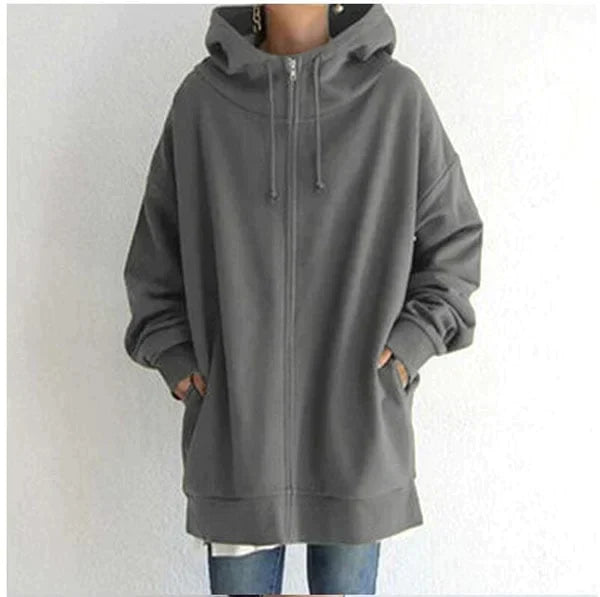 Damen Kapuzenpullover Warm Fleece Herbst Winter