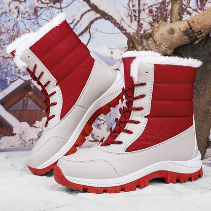 Wasserdichte Damenstiefel Winter Schnee