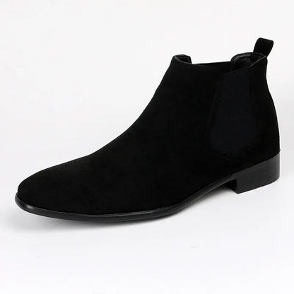 Stylische Chelsea Stiefel Herren Leder