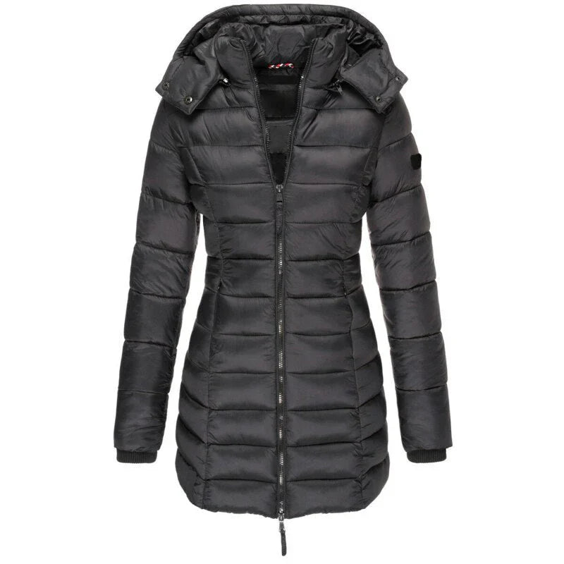 Zara Winter Daunenjacke Kapuze