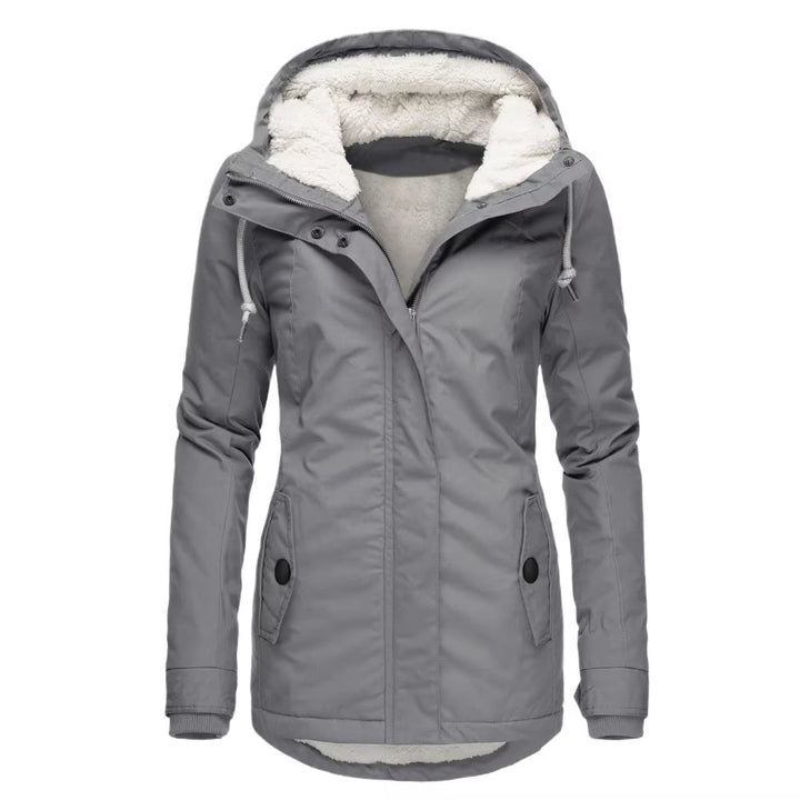 Warme Winterjacke Damen Gefüttert