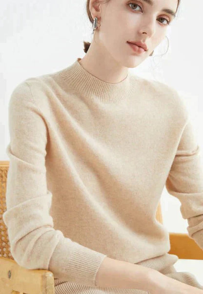Elegante Wollpullover Damen Premium Qualität