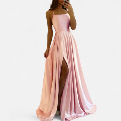 Damen Sommerkleid Ärmellos Elegant Maxi-Formal