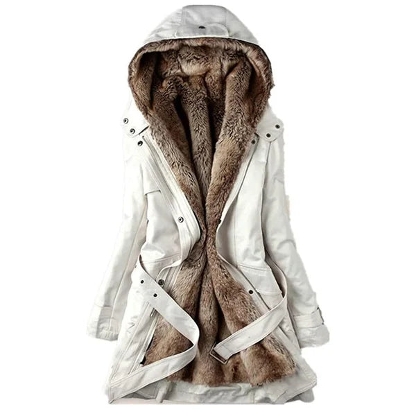 Warme Winterjacke Bont Style Damen