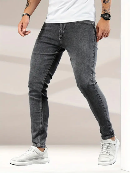 Cooler Frühling Jeans Trendy Männerhose