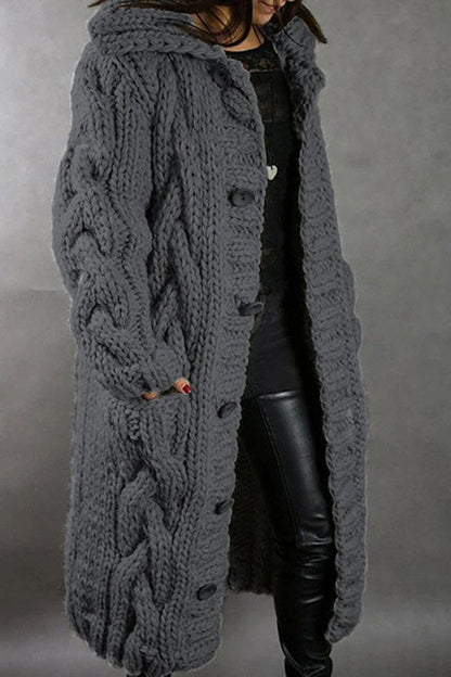 Große Größe Strickjacke Damen Pullover
