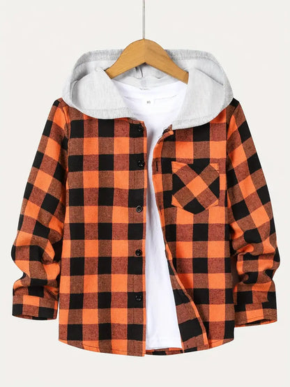 Herren Hemd Modern Button-Down Stil