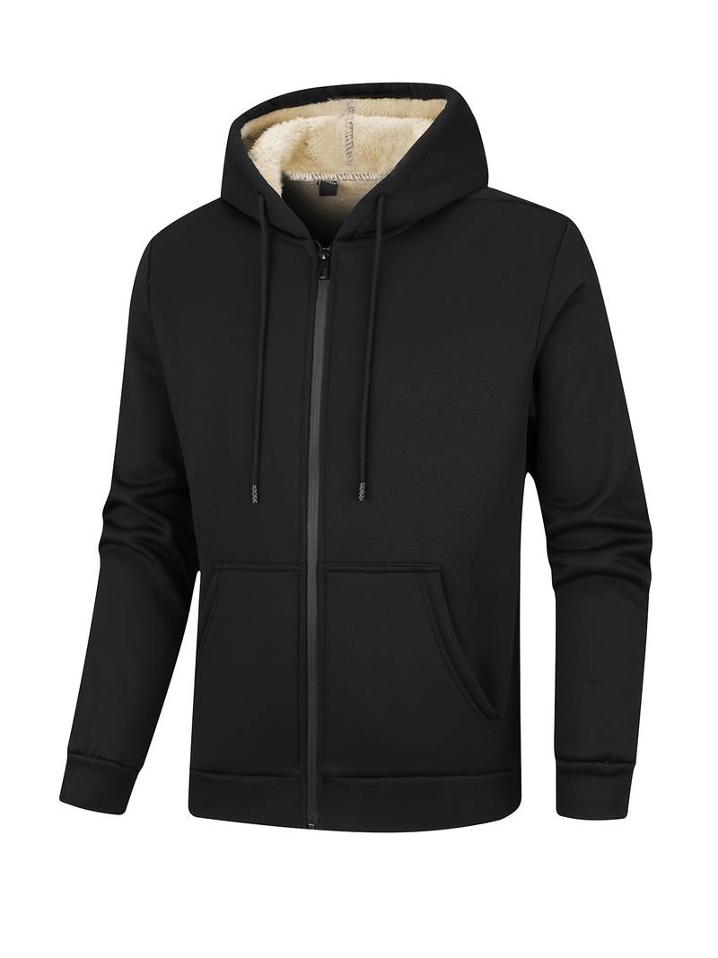 Herren Winter-Pullover Kapuze - IdealeKleiden
