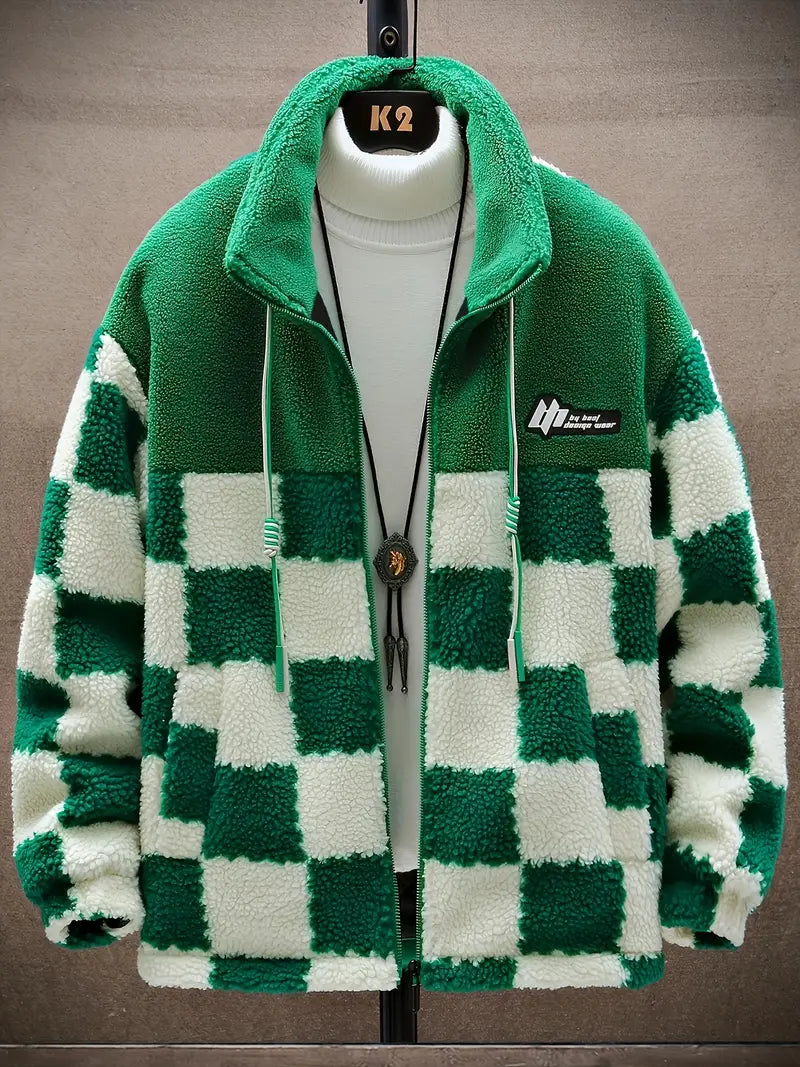 Warme Fleecejacke Dick und Bequem - IdealeKleiden