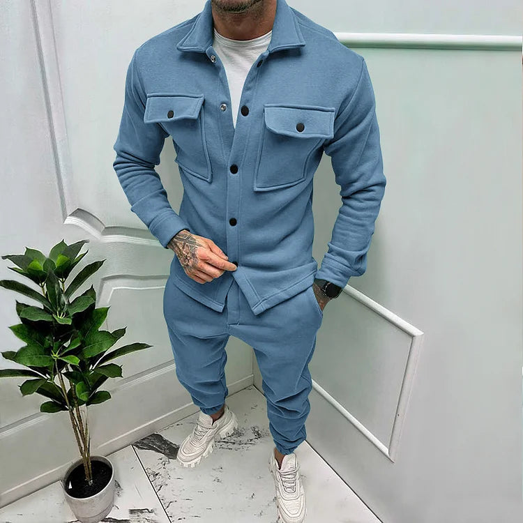 Herren 2-teiliges Anzug Set Modern