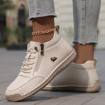 Damen Bequeme Sportschuhe Schnellverschluss
