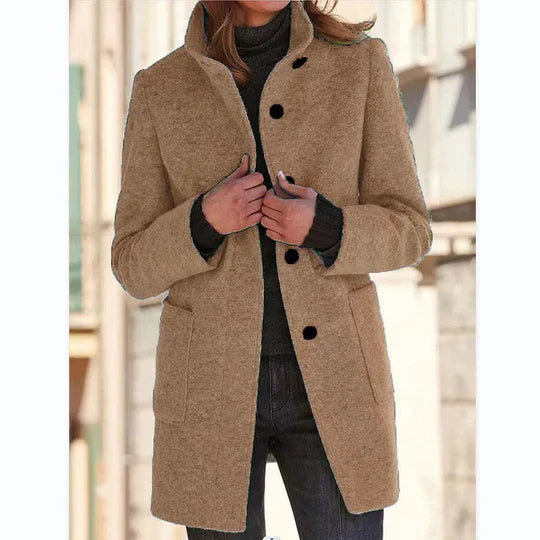 Leichte Windbreaker Jacke Elegant Schnitt