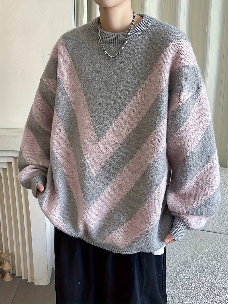 Moderner Herren Pullover Casual Style