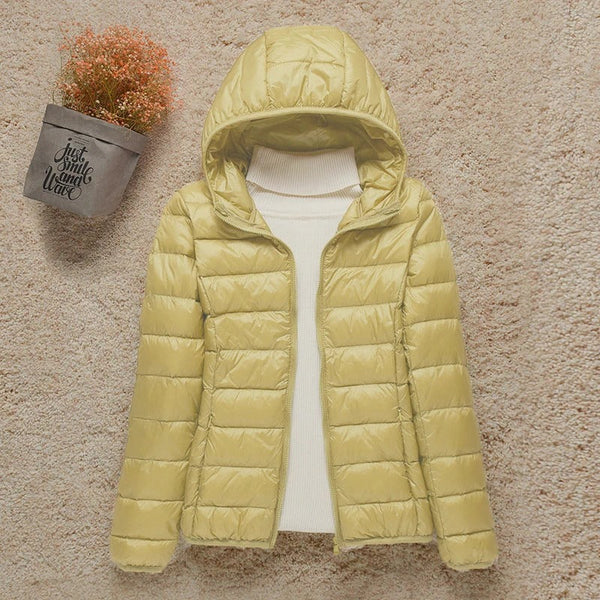 Wasserdichte Steppjacke Outdoor Schwarz