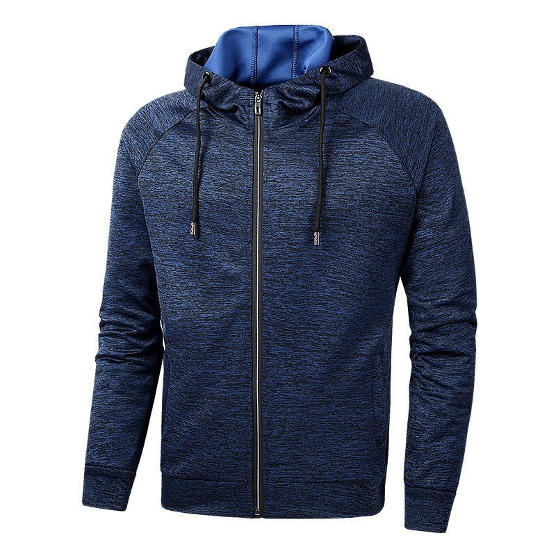 Lässige Herrenjacke mit Kapuze