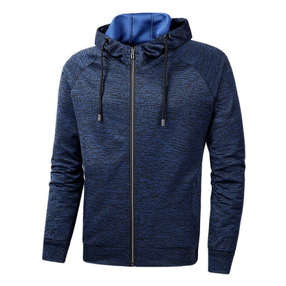 Lässige Herrenjacke mit Kapuze