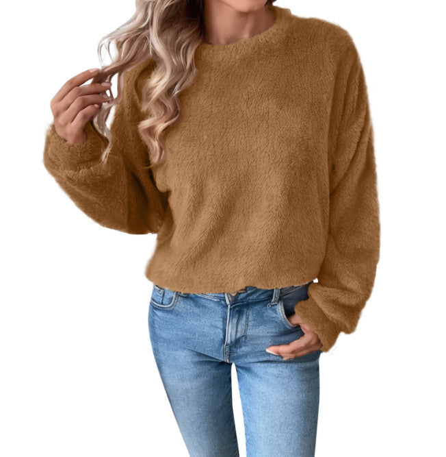 Damen Sweatshirt Bequem Modern