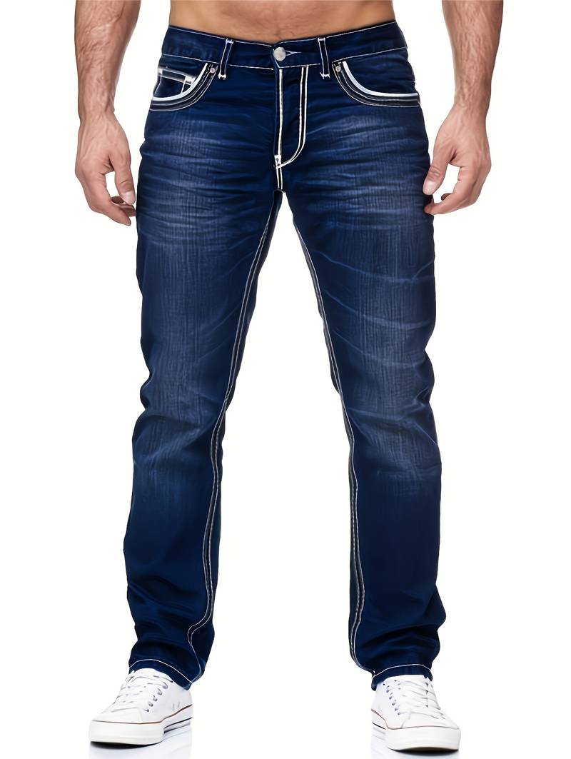 Herren Jeans Ripped Used Look