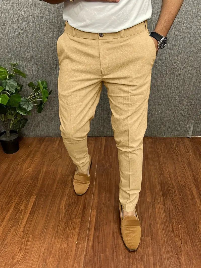 Herren Anzughose Halbformell Elegant